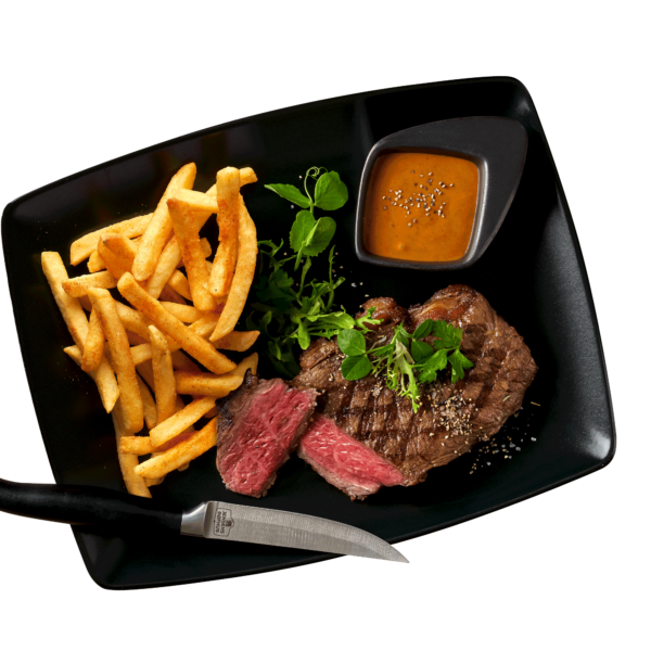 Peber strip steak