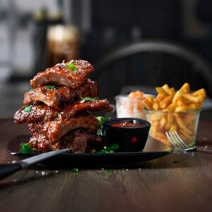 Spareribs fra Jensens Bøfhus – All you can eat, Take Away eller som menu