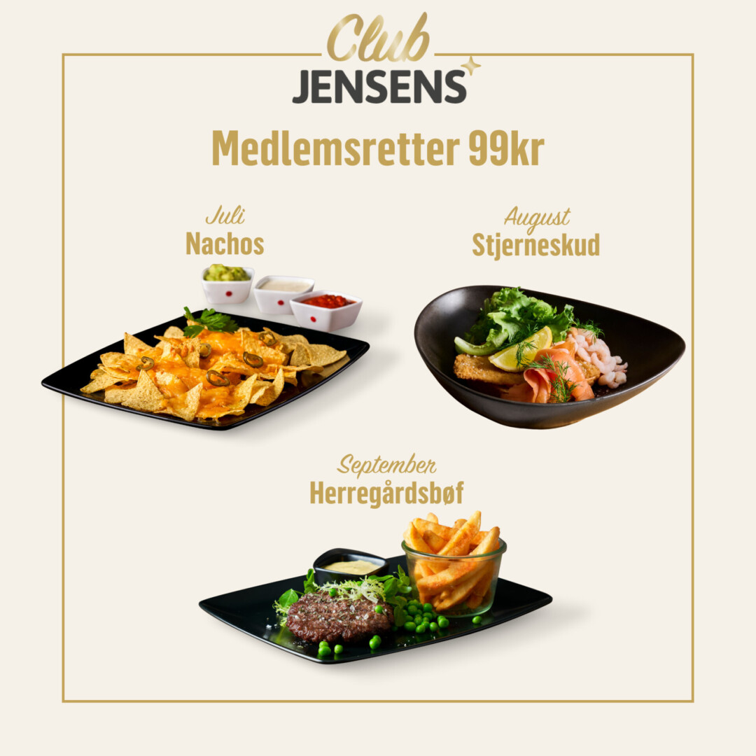 Ny medlemsfordel i Club Jensens!