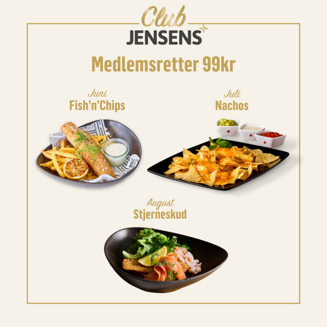 Ny medlemsfordel i Club Jensens!