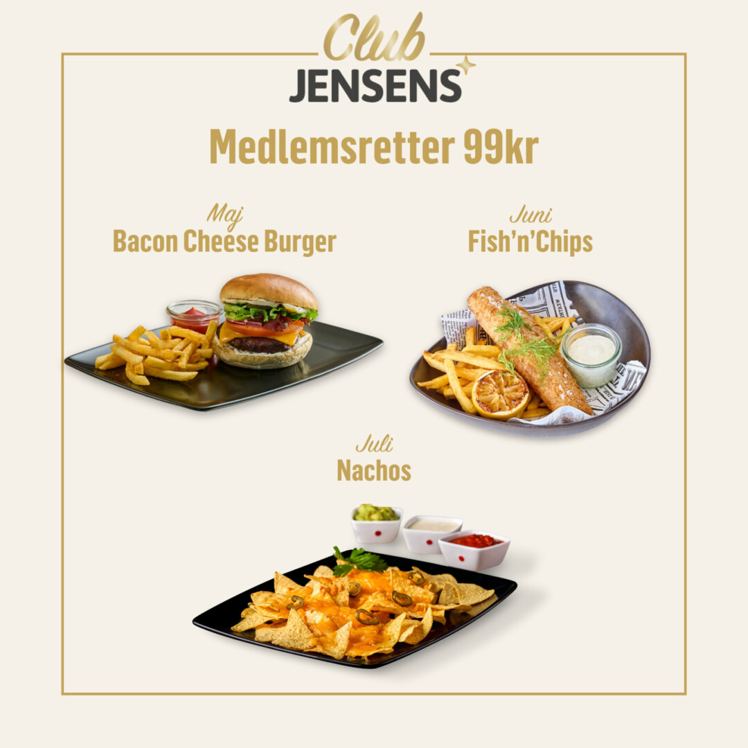 Ny medlemsfordel i Club Jensens!