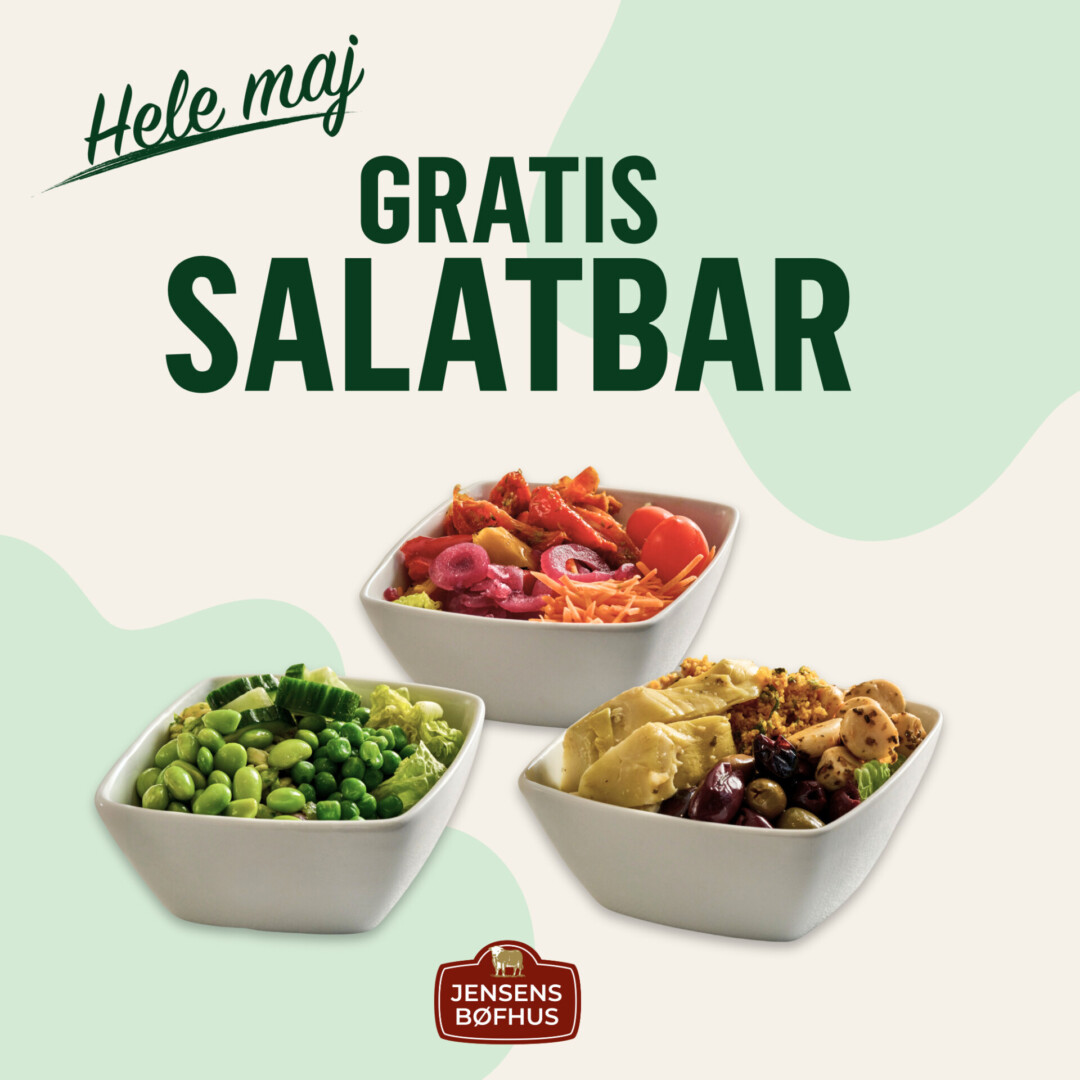 Gratis salatbar i maj