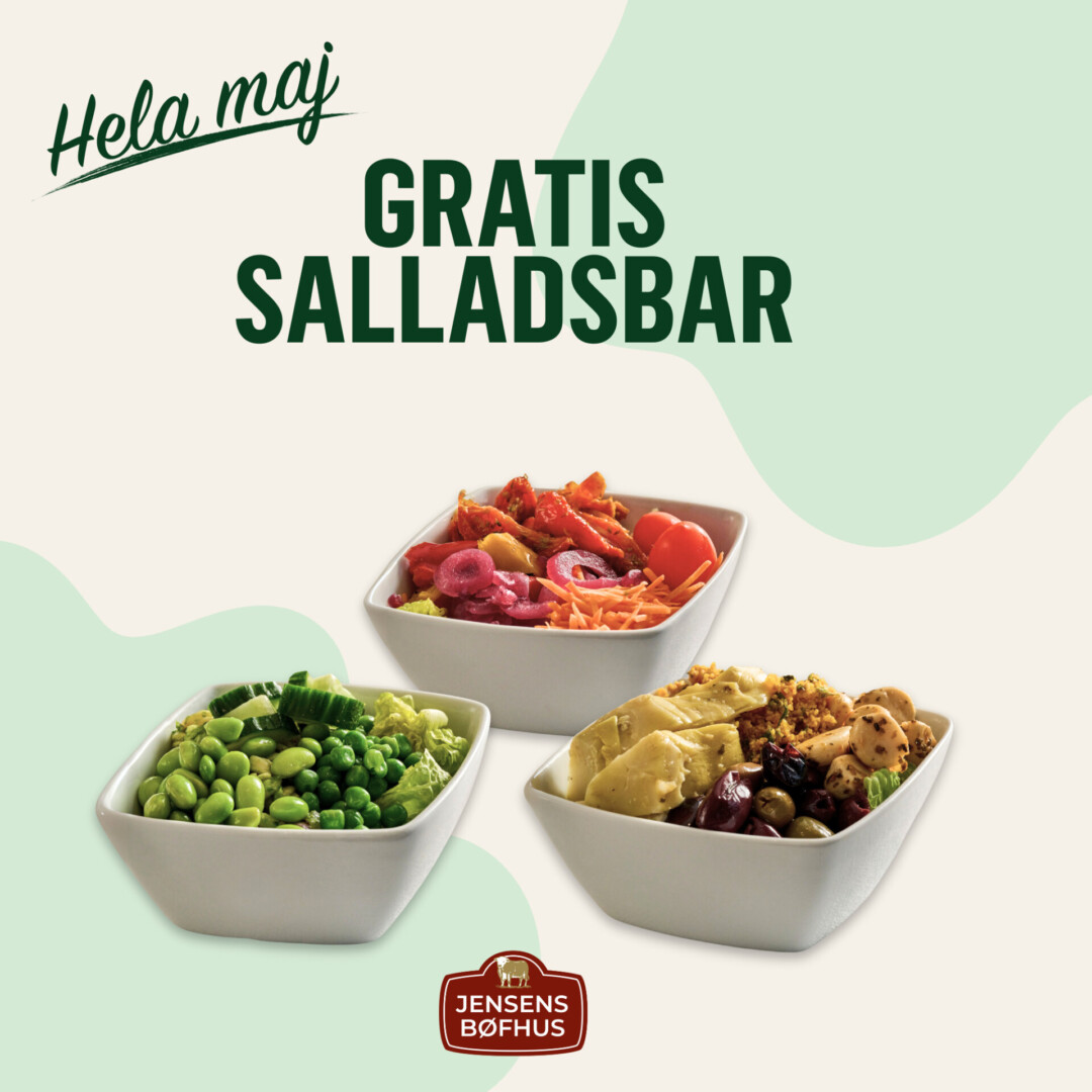 Gratis salladsbar i maj