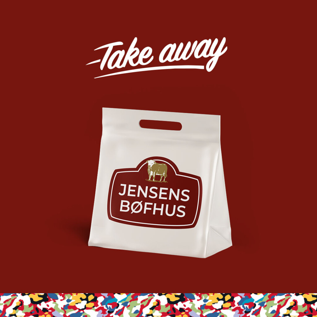 Take Away er åben!