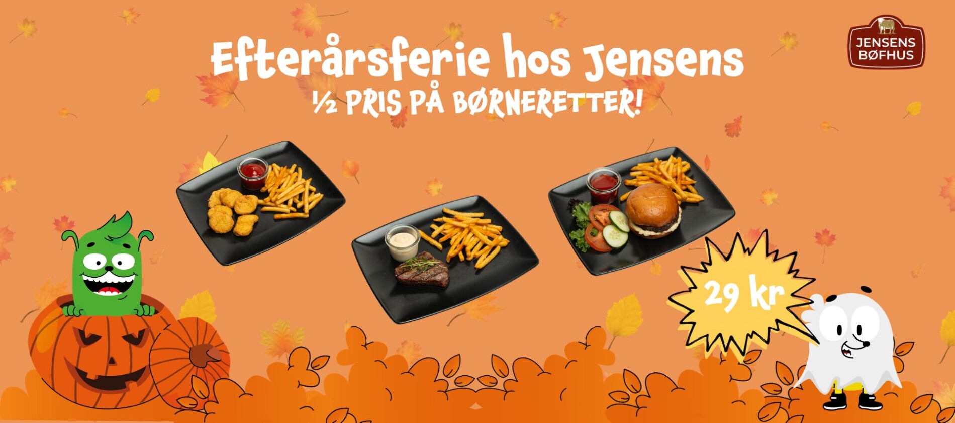 Børn spiser til HALV PRIS